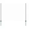 Kerítoszlopok 22 pcs Zöld 200 cm Acél