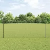 Kerítés oszlopokkal Szürke 1.4 x 10 m Acél