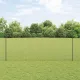 Kerítés oszlopokkal Szürke 1.5 x 10 m Acél