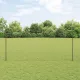 Kerítés oszlopokkal Szürke 1.6 x 10 m Acél