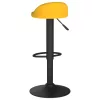 2 db sárga bársony bárszék