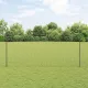 Kerítés oszlopokkal Szürke 1.5 x 10 m Acél