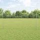 Kerítés oszlopokkal Ezüst 1.2 x 10 m Acél