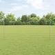 Kerítés oszlopokkal Ezüst 1.2 x 10 m Acél