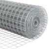 Kerítés oszlopokkal Ezüst 0.8 x 25 m Acél