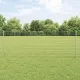 Kerítés oszlopokkal Ezüst 0.8 x 25 m Acél