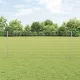 Kerítés oszlopokkal Ezüst 1 x 25 m Acél