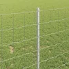Kerítés oszlopokkal Ezüst 1 x 25 m Acél