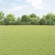Kerítés oszlopokkal Ezüst 1.2 x 25 m Acél