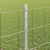 Kerítés oszlopokkal Ezüst 1.2 x 25 m Acél
