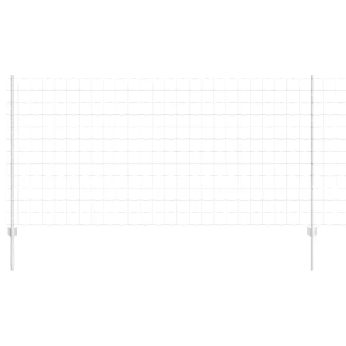 Kerítés oszlopokkal Ezüst 1.2 x 25 m Acél