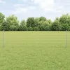 Kerítés oszlopokkal Ezüst 0.6 x 50 m Acél