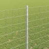Kerítés oszlopokkal Ezüst 1.5 x 10 m Acél