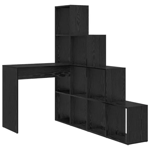 Sarokíróasztal Musta tammi 101,5 x 149,5 x 149,5 cm Faanyag