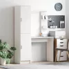 Tárolóval rendelkező íróasztal 2 pcs Fehér 78.5 x 37 x 154.5 cm