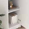 Tárolóval rendelkező íróasztal 2 pcs Fehér 78.5 x 37 x 154.5 cm