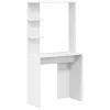 Tárolóval rendelkező íróasztal 2 pcs Fehér 78.5 x 37 x 154.5 cm