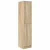 Tárolóval rendelkező íróasztal polcokkal 2 pcs Sonoma tölgy