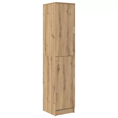 Tárolóval rendelkező íróasztal polcokkal 2 pcs kézműves tölgy