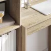 Tárolóval rendelkező íróasztal fiókkal 2 pcs Sonoma tölgy