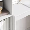 Tárolóval rendelkező íróasztal 2 pcs Fehér 80 x 40 x 76 cm
