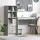 Tárolóval rendelkező íróasztal fiókkal 2 pcs Beton Szürke