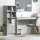 Tárolóval rendelkező íróasztal fiókkal 2 pcs Beton Szürke