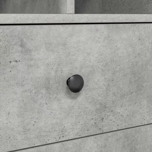 Tárolóval rendelkező íróasztal fiókkal 2 pcs Beton Szürke