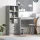 Tárolóval rendelkező íróasztal fiókkal 2 pcs Beton Szürke