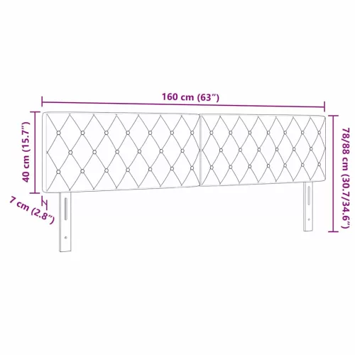 LED Fejtámla LED -es lámpákkal Világosszürke 80 cm Bársony