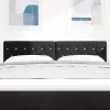 LED Fejtámla LED -es lámpákkal Argyle Fekete 80 cm Bársony