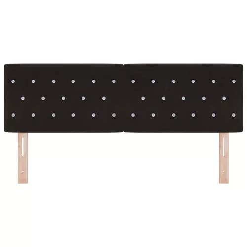 LED Fejtámla LED -es lámpákkal Argyle Fekete 80 cm Bársony