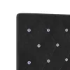 LED Fejtámla LED -es lámpákkal Argyle Fekete 80 cm Bársony