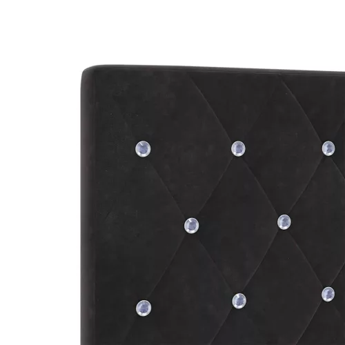 LED Fejtámla LED -es lámpákkal Argyle Fekete 80 cm Bársony