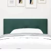 Fejtámla LED -es lámpákkal fejtámlával Zöld 90 cm Bársony