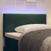 Fejtámla LED -es lámpákkal fejtámlával Zöld 90 cm Bársony