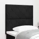 LED Fejtámla LED -es lámpákkal Fekete 100 cm Bársony