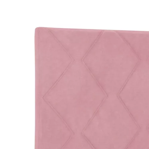 LED Fejtámla LED -es lámpákkal Rózsaszín 100 cm Bársony