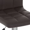Barna műbőr bárszék