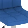 Kék szövet bárszék
