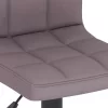 Tópszínű szövet bárszék
