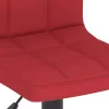 Bordó szövet bárszék