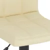 2 db krémszínű szövet bárszék