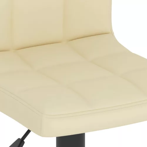 2 db krémszínű szövet bárszék