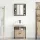 Fürdőszoba bútor szett 2 pcs Barna 60 x 30 x 60 cm Faanyag