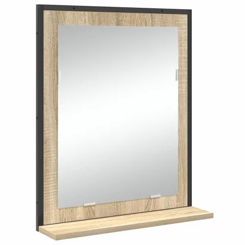 Fürdőszoba bútor szett 3 pcs Barna 33 x 33 x 120.5 cm Faanyag