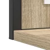 Fürdőszoba bútor szett 3 pcs Barna 33 x 33 x 120.5 cm Faanyag
