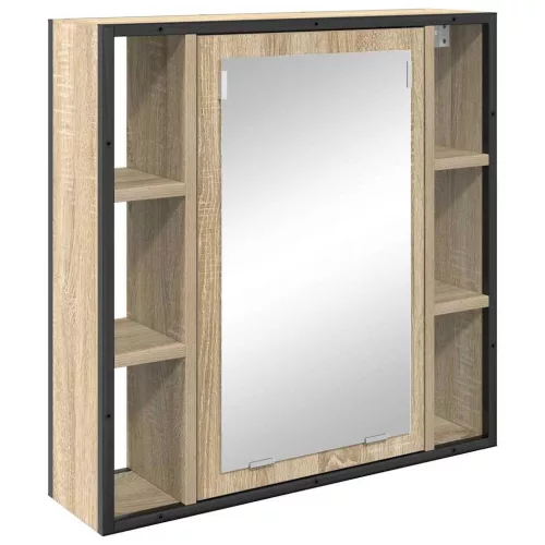 Fürdőszobai Szekrény Szett 3 pcs sonoma tölgy 80 x 30 x 60 cm