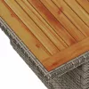 Kerti Kanapé Szett 11 pcs Szürke és Barna 100 x 55 x 73 cm