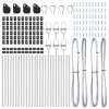 Kerítésoszlop Egyéb 26 pcs Ezüst 3.2 x 3.2 x 120 cm Acél